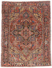 8 x 10 Antique Persian Heriz Rug 79273