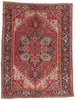 9 x 12 Red Antique Persian Heriz Rug 61485