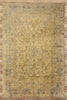 12 x 18 - Beige Antique Persian Kerman Rug - 73654