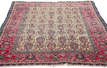 3 x 5 Antique Persian Kerman Rug 79259