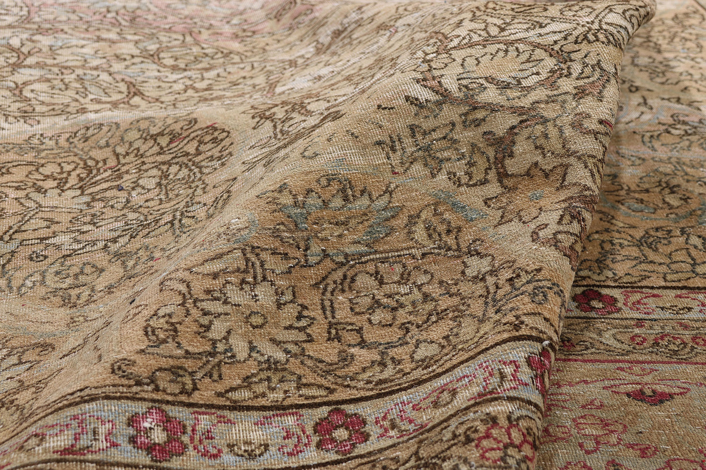 9 x 13 Antique Persian Kermanshah Rug- 72742