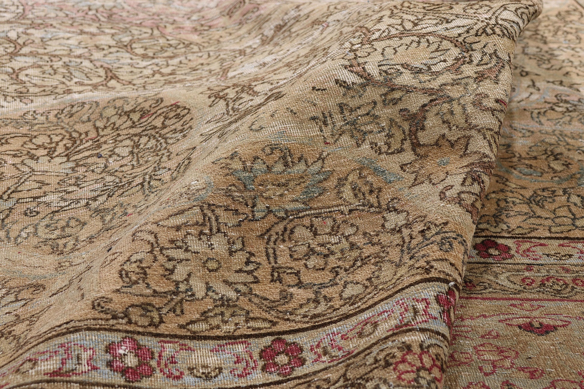 9 x 13 Antique Persian Kermanshah Rug- 72742