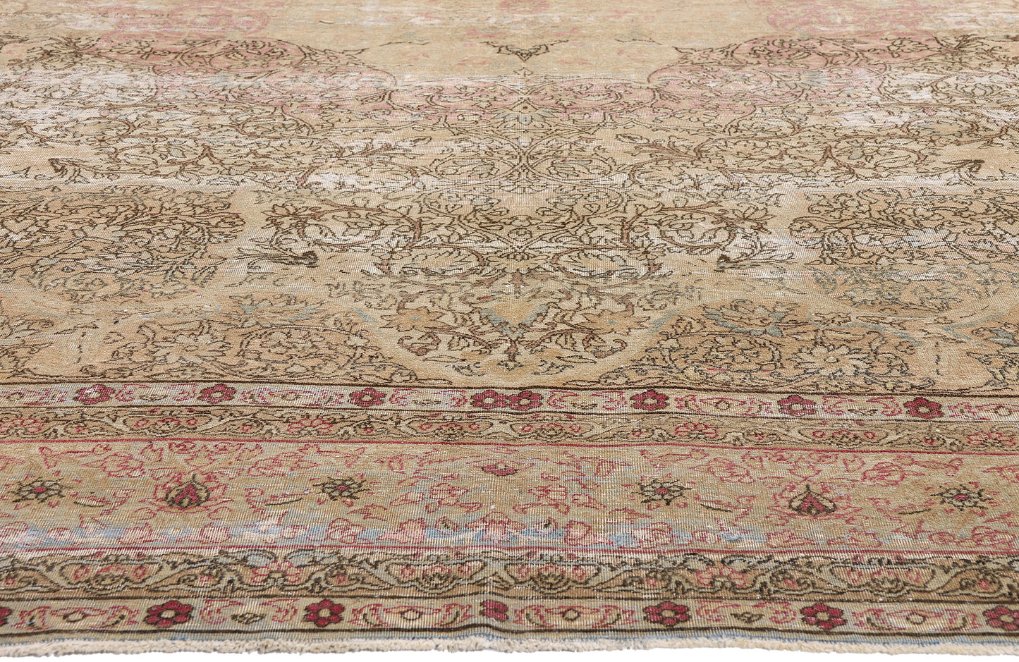 9 x 13 Antique Persian Kermanshah Rug- 72742