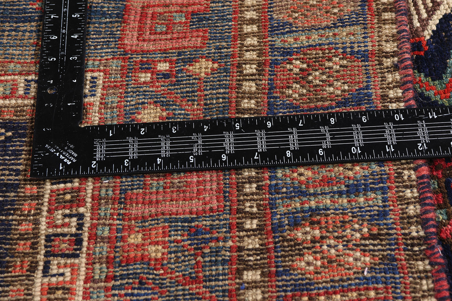5 x 10 Navy Blue Antique Persian Kurd Rug 61418