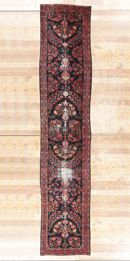 3 x 16 Antique Persian Lilihan Rug 79277