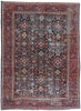 10 x 14 - Navy Blue Antique Persian Mahal Rug - 78529