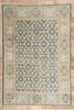 7 x 10 Navy Blue Antique Persian Mahal Rug 61520