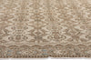 11 x 12 Distressed Beige Antique Persian Malayer Rug 61529