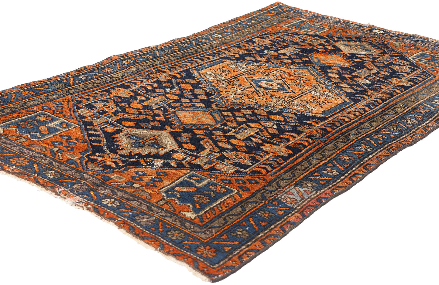 3 x 5 Antique Persian Malayer Rug 79170