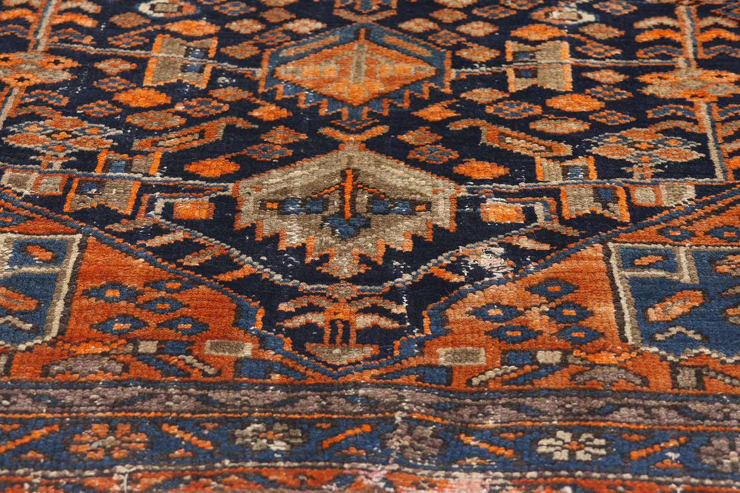 3 x 5 Antique Persian Malayer Rug 79170