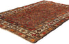 3 x 6 Earth-Tone Antique Persian Malayer Rug 79308