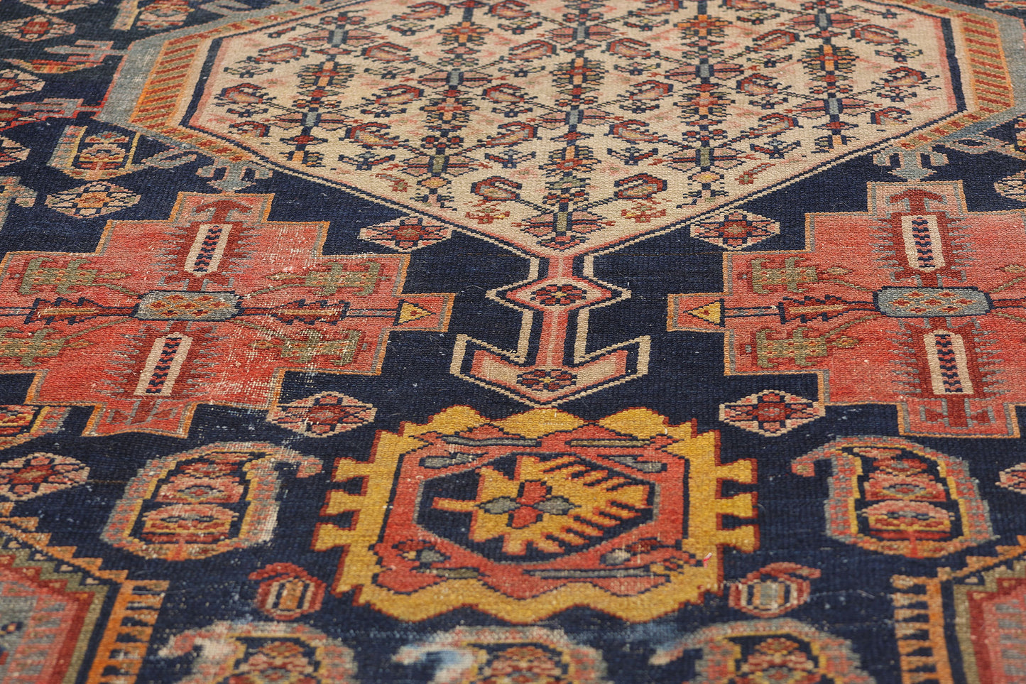 4 x 6 Antique Persian Malayer Rug 79173