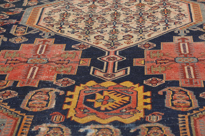 4 x 6 Antique Persian Malayer Rug 79173
