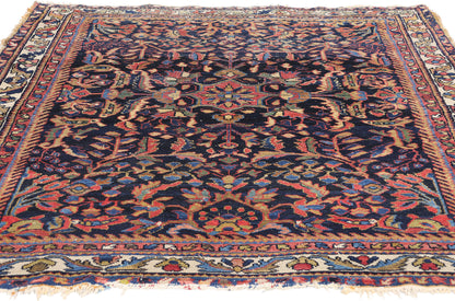 6 x 6 Antique Persian Malayer Rug 79175