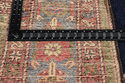 9 x 11 Navy Blue Antique Persian Malayer Rug 61504