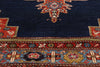 9 x 11 Navy Blue Antique Persian Malayer Rug 61504