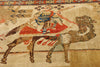 4 x 6 Antique Persian Afshar Pictorial Rug 79287