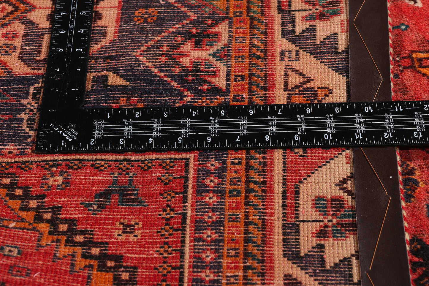 6 x 9 Red Antique Persian Qashqai Rug 61428