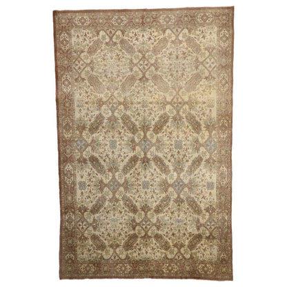 10 x 16 Antique Persian Tabriz Rug 51164