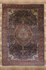 14 x 20 - Navy Blue Antique Persian Farahan Rug - 77179