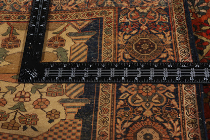 4 x 7 Antique Persian Sarouk Farahan Rug 79331