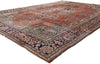 9 x 13 Red Antique Persian Farahan Rug 73477
