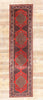 4 x 13 Antique Red Persian Senneh Rug 90030