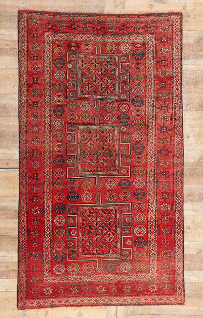6 x 10 Red Antique Persian Shiraz Rug 61426