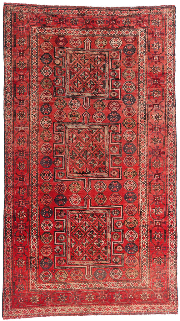 6 x 10 Red Antique Persian Shiraz Rug 61426