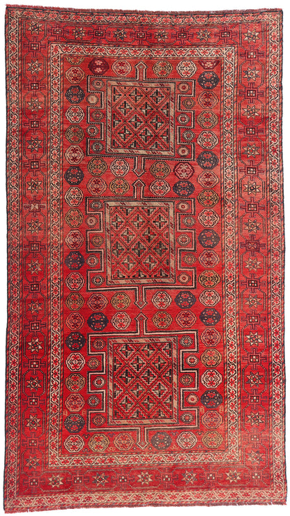 6 x 10 Red Antique Persian Shiraz Rug 61426