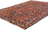 4 x 7 Navy Blue Antique Persian Tabriz Rug 79328