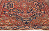 4 x 7 Navy Blue Antique Persian Tabriz Rug 79328
