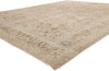 9 x 12 Neutral Beige Antique Persian Tabriz Rug 61519