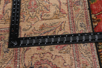 9 x 13 Red Antique Persian Tabriz Rug 74329