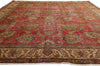 9 x 13 Red Antique Persian Tabriz Rug 74329