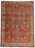 9 x 13 Red Antique Persian Tabriz Rug 74329