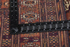 4 x 5 Antique Persian Turkoman Rug 79172