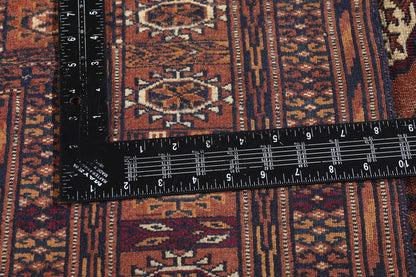 4 x 5 Antique Persian Turkoman Rug 79172