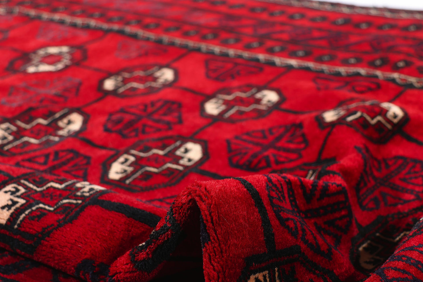 4 x 7 Antique Persian Turkoman Rug 79164
