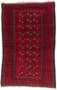4 x 7 Antique Persian Turkoman Rug 79164