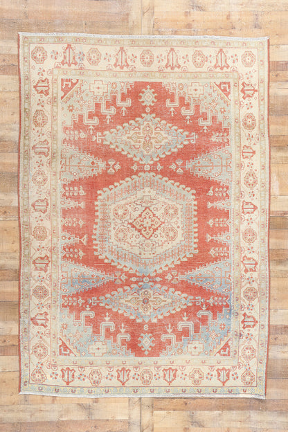 7 x 10 Antique Persian Viss Rug 61312
