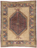 9 x 11 Plum Antique Persian Khotan Rug 79303