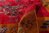 9 x 11 Antique Red Chinese Art Deco Rug 79219