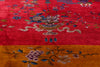 9 x 11 Antique Red Chinese Art Deco Rug 79219
