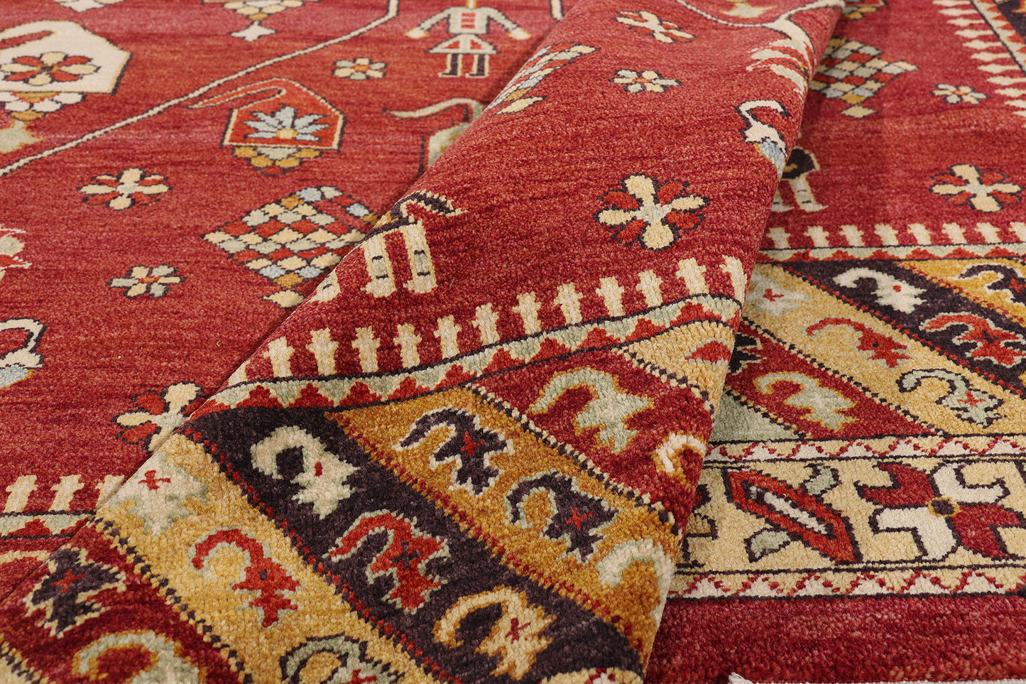 12 x 15 Antique Turkish Oushak Rug 79254
