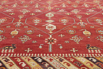 12 x 15 Antique Turkish Oushak Rug 79254