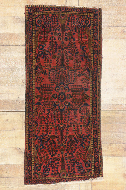 2 x 5 Antique Persian Sarouk Rug 79201