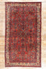 9 x 16 Antique Red Persian Sarouk Rug 79222