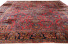 9 x 11 Antique Red Persian Sarouk Rug 79225