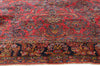 9 x 11 Antique Red Persian Sarouk Rug 79225